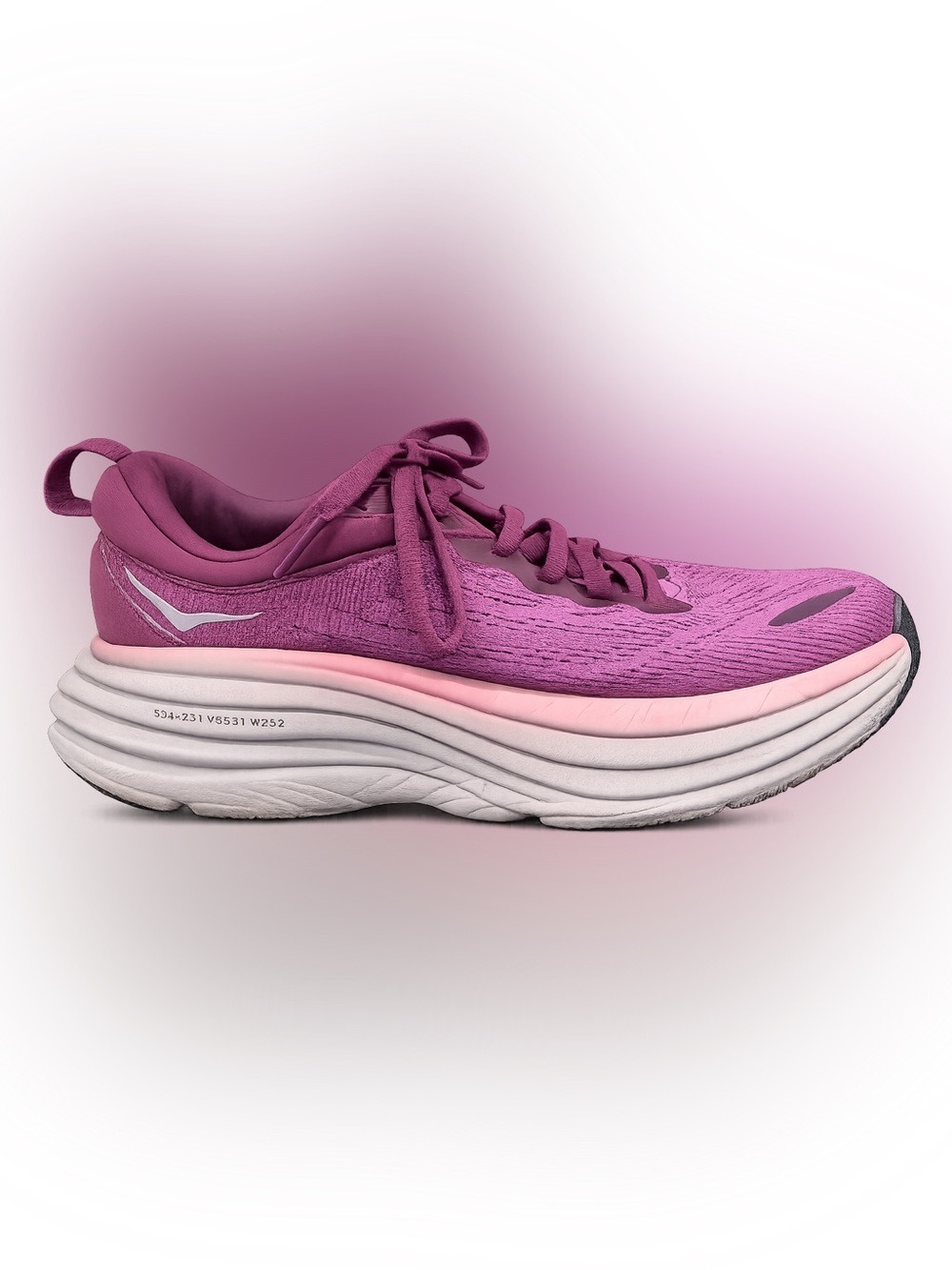 Hoka Bondi 8 Women's Running Shoes Size 7.5 in box - Picture 4 of 14